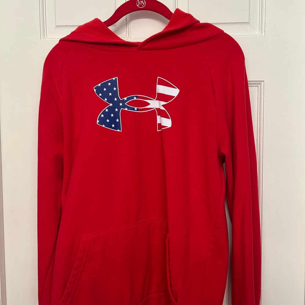 Under Armour Kids Red Hoodie